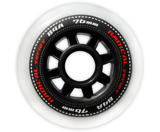 RADICAL 76mm 84A 4ks - POSLEDNÍ 1 SADA