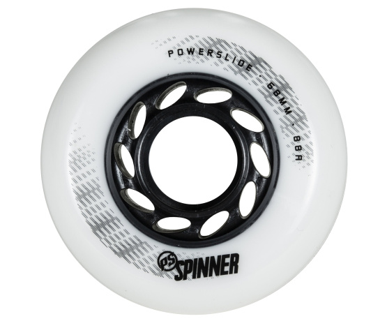 Spinner White 68mm 88A, 4-pack