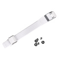 Classic Buckle Set complete White L / R - 22cm