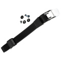 Classic Buckle Set complete Silver L / R - 18cm