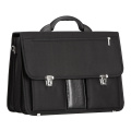 Aktovka REAbags 8001/2-T - černá / nikl