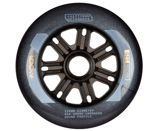 Access 125mm 85A Dark Grey 3-pack Access 125mm 85A Dark Grey 3-pack