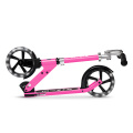 Cruiser LED pink skládací koloběžka