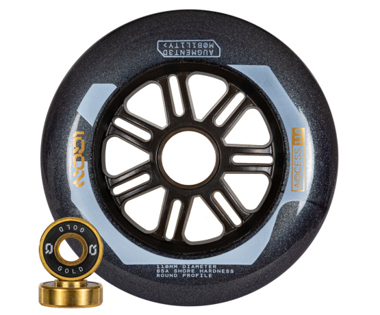 Access Combo 110mm 85A Dark Grey 3-pack Access Combo 110mm 85A Dark Grey 3-pack