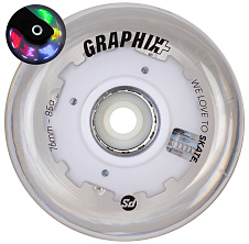 Graphix Plus 76mm 85A 1ks - svíticí kolečka