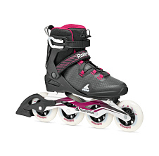 Rollerblade Macroblade 90 W black/burgundy/light blue