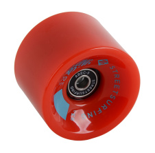 Kolečko k Longboardu - červené, ABEC 9, 70 mm